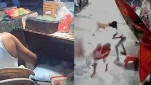 दुकान पर आराम फरमा रहे थे चाचा, अचानक 'मिर्ची गैंग' ने कर दिया ऐसा की Video देख उड़ जाएंगे आपके भी होश