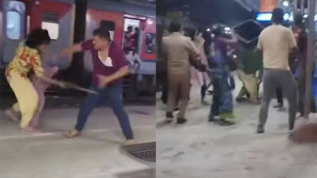 उत्तर प्रदेश के देवरिया में किन्नरों ने मचाया आतंक, जबरन वसूली के लिए रोकने पर RPF जवान को बेरहमी से पीटा! VIDEO देखें