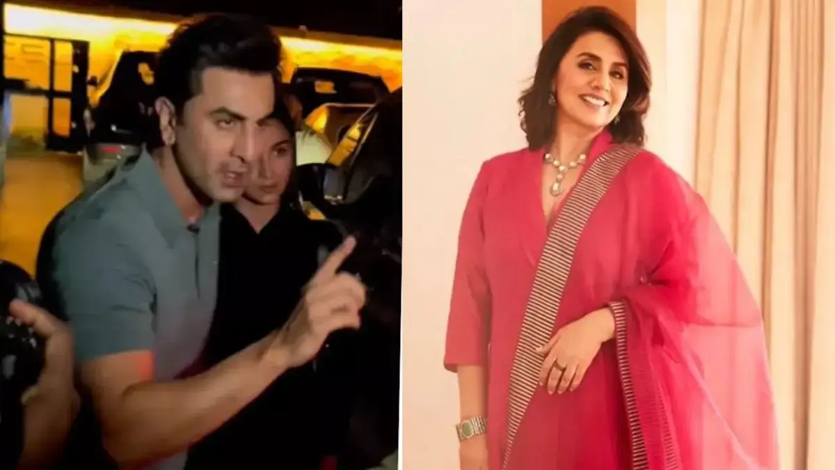 Ranbir Kapoor angry at paparazzi Dadi ki Shaadi Promotion viral video Mumbai